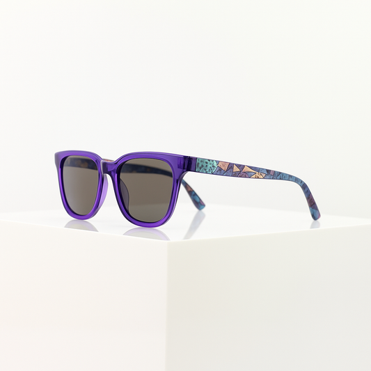 MAGYE Classic Sun Purple Mosaic